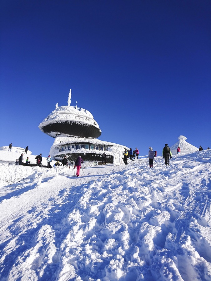 Fugen ski resort in winter